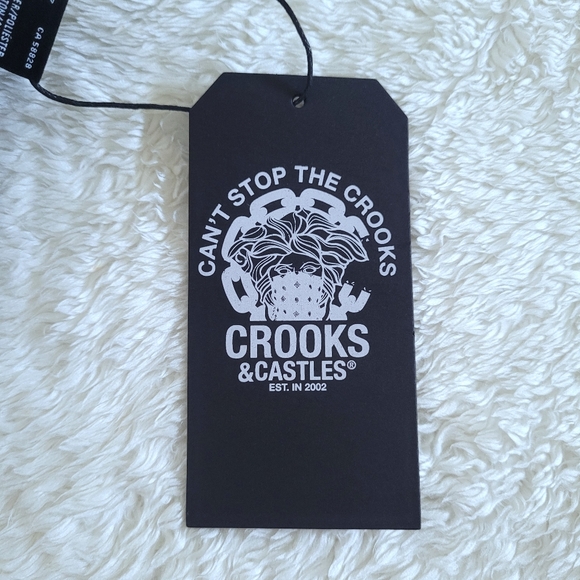 Crooks💰 & Castles🏰 Black🖤 Tee👕 - NWT - Picture 8 of 16